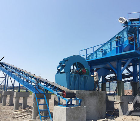 250 TPH 60t/h Bucket Wheel Sand Washer Sand Screw Layar Bergetar Poros Eksentrik Spiral