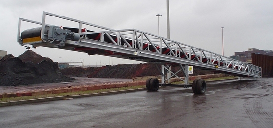 Conveyor Belt Conveyor Karet Tahan Lama Lumpur Lumpur Bijih Pasir Kerikil Agregat