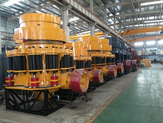 CS Cone Stone Crusher Skala Kecil PYB 900 Series Standard Head / Short Head Cone Crusher