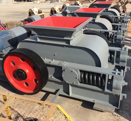 Quartz Smooth Double Roller Crusher Membuat Pasir Biru Kuning Besi Abu-abu (crusher untuk batubara dengan dua rol)