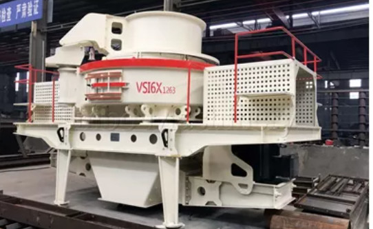 Mesin Pembuat Blok Pasir Poros Vertikal VSI Crushing Plants Untuk Konstruksi Agregat