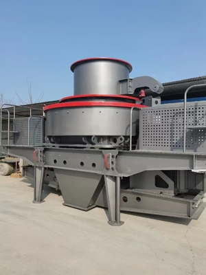 Pebble Granite Gravel Vertical Shaft Impact Crusher 1360r / mnt Mesin Pembuat Pasir Seluler