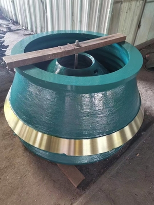 Cone Crusher Mangan Coran Mantle Bowl Liner Cocok untuk  H3800 4800 CH440 CS440 HP300 Metso