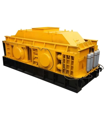 Hidrolik Toothe Double Roller Crusher 1000mm Roller diameter Grinding System