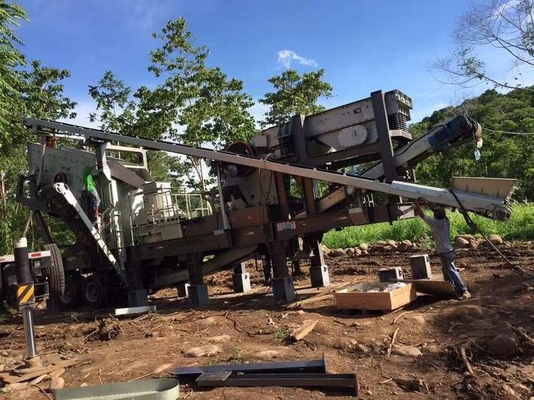 230 T/H Peralatan Penyaringan Dan Penghancur Lengkap Bijih Besi 750×1060 Penghancur Dampak Terlacak