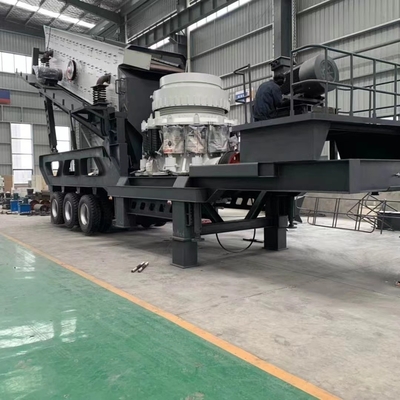 PEW1100 300Kw Portable Crushing Plant Crusher Konstruksi Mesin di Pertambangan dan Penggalian