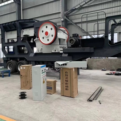 PEW1100 300Kw Portable Crushing Plant Crusher Konstruksi Mesin di Pertambangan dan Penggalian