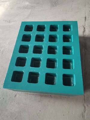 Suku Cadang Penghancur Batu Baja Paduan PE600 * 900 Pelat Aus Jaw Crusher