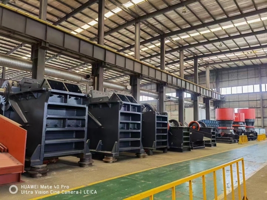 Mesin Pertambangan Granit Jaw Crusher PE900 * 1200 100 TPH Stone Crusher Plant