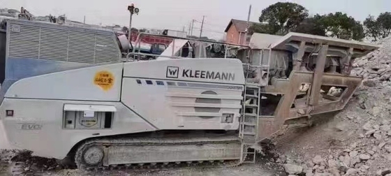 Portable Rock Digunakan Mobile Crusher MR110 Z EVO2 Track Mounted Made In 2018