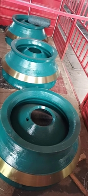 Cone Stone Crusher Suku Cadang Pelat Rahang Mn18Cr2 Mn13Cr2 Baja Mangan Tinggi