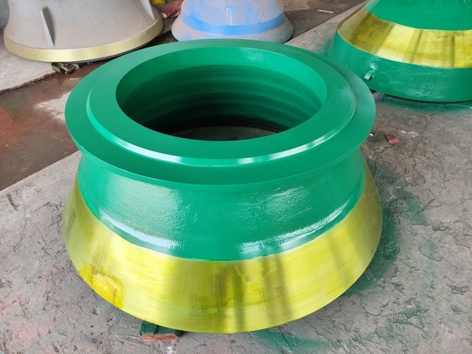 HP300 HP500 Granite Mantle Dan Bowl Liner Granit Hidrolik Jaw Crusher Wear Parts