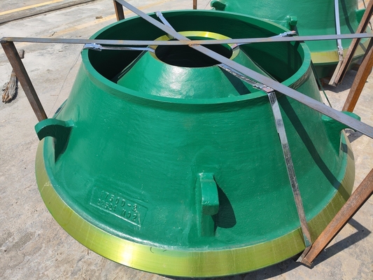 HP300 HP500 Granite Mantle Dan Bowl Liner Granit Hidrolik Jaw Crusher Wear Parts