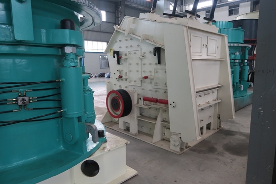 Mesin Penghancur Batu Dampak Horisontal 200Kw PF1315 Dolomit Penghancur Tambang Sekunder