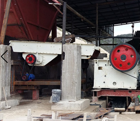 Pengumpan Getaran Batu Baja Mn GZD490x110 Pengumpan Getaran Linier Tambang Grizzly