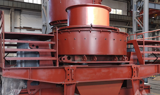 VSI5X8522 Peralatan Pembuatan Pasir 40mm Max feeding size Marmer Vertical Shaft Impactor