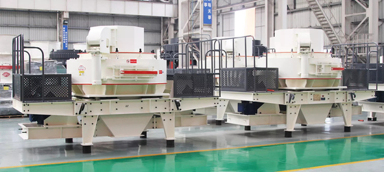 Mesin Pembuat Pasir 160Kw 540 TPH, Batu Kuarsa VSI Vertical Shaft Impactor