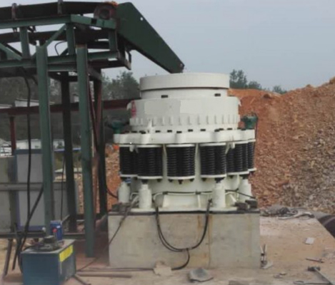 Rock Riverstone Cone Crusher Machine Penambangan 313mm Max feeding