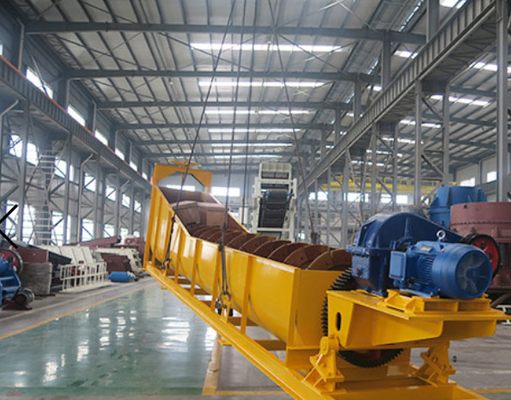 Sekrup Spiral Wheel Vibrating Screen Machine XS XL Sea Silica Sand Washing Machine