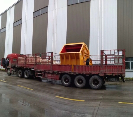 Mesin Penghancur Dampak Bijih 30-50 TPH Di Pabrik Semen PF1007 2400 × 2250 × 2620mm