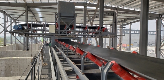 Nylon Coal Stone Crusher Conveyor Belt Transportasi Bijih Besi, conveyor belt nilon, mesin belt conveyor dengan 3000tph