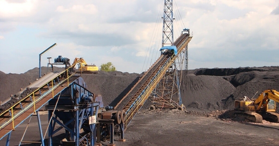 Conveyor Belt Conveyor Karet Tahan Lama Lumpur Lumpur Bijih Pasir Kerikil Agregat