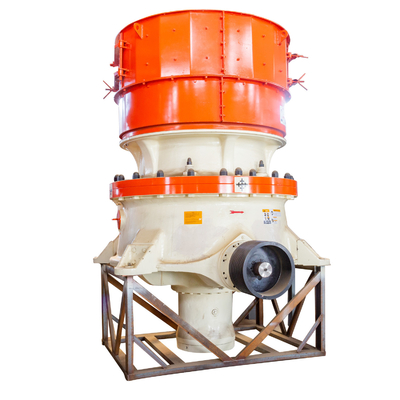 Mesin Cone Crusher Rock Sand Mobile, Penghancur Kerucut Hidrolik Silinder Tunggal