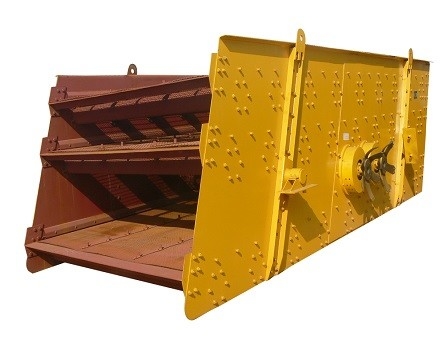 Silica Vibro Sand Vibrating Screen Machine 3700*1200 30 - 100 TPH Batubara Kerikil Emas