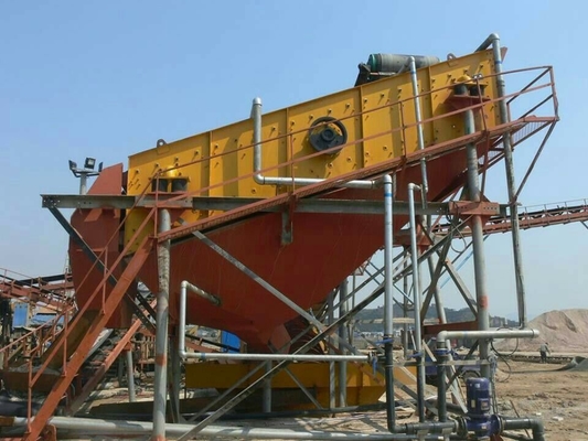 Mesin Getaran Layar Getaran Linier Efisiensi Tinggi Untuk Pabrik Beton Agregat