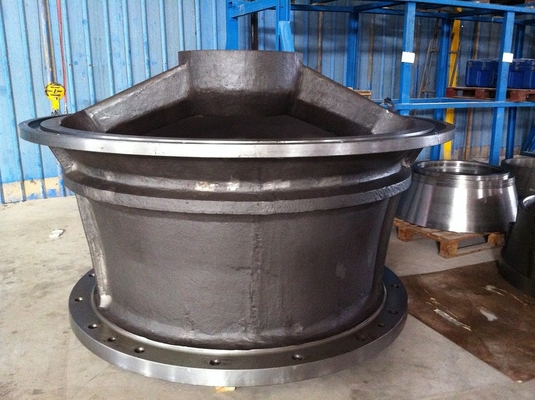 Bronze Bowl Liner Cone Crusher Wear Parts Mantle Bushing Ukuran Standar OEM