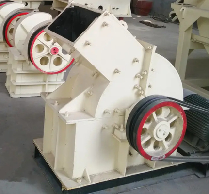 Mesin Pembuat Pasir Batu Tersier 200mm Stone Crusher Hammer Mill