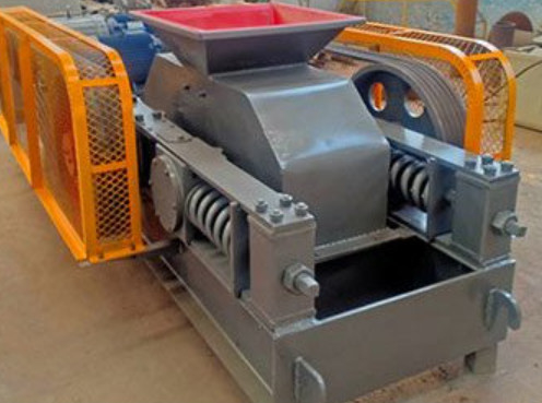 Coal Double Toothed Roller Crusher Untuk Pabrik Semen Batu Kapur 30 - 50 TPH