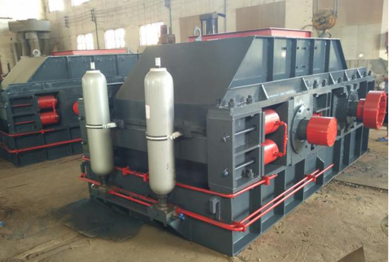 2PG1560 Double Roller Crusher 1500mm diameter Batubara Limestone Clay Brick Crushing Machine