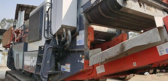 QJ341 Portabel Digunakan Mobile Crusher Track Jaw Crusher Buatan 2015
