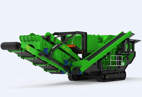 279Kw 230 t/h Penambangan Crushing Dan Screening Plant Portable Jaw Rock Crusher