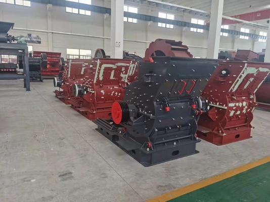 30 - 70 TPH Hammer Crusher Machine Industrial Rock Stone Gold Mining Hammer Mill