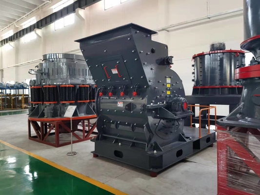 80-100 T / H Rock Hammer Crusher Machine Untuk Menambang Logam Pasir Batu Konstruksi Batu